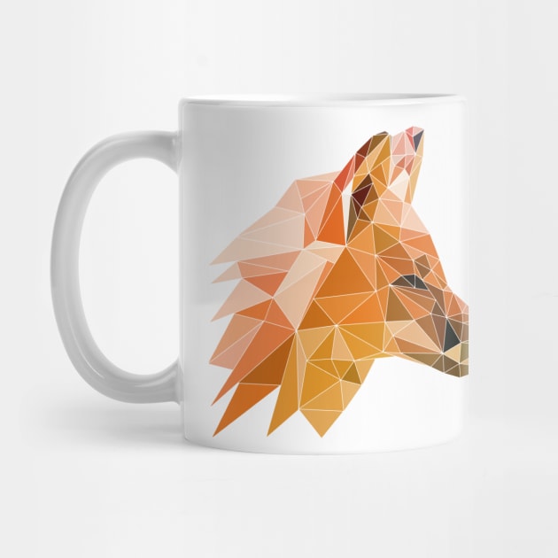 Low Poly Fox by Chokoneko